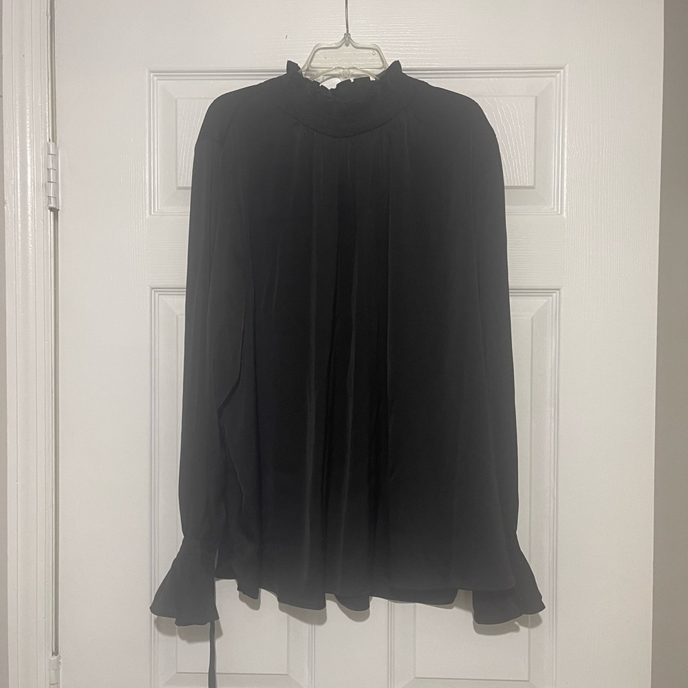 Elegant Black Women's Top